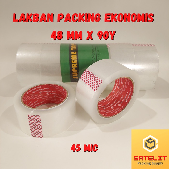 

Lakban Packing Supreme 48mm X 90Y