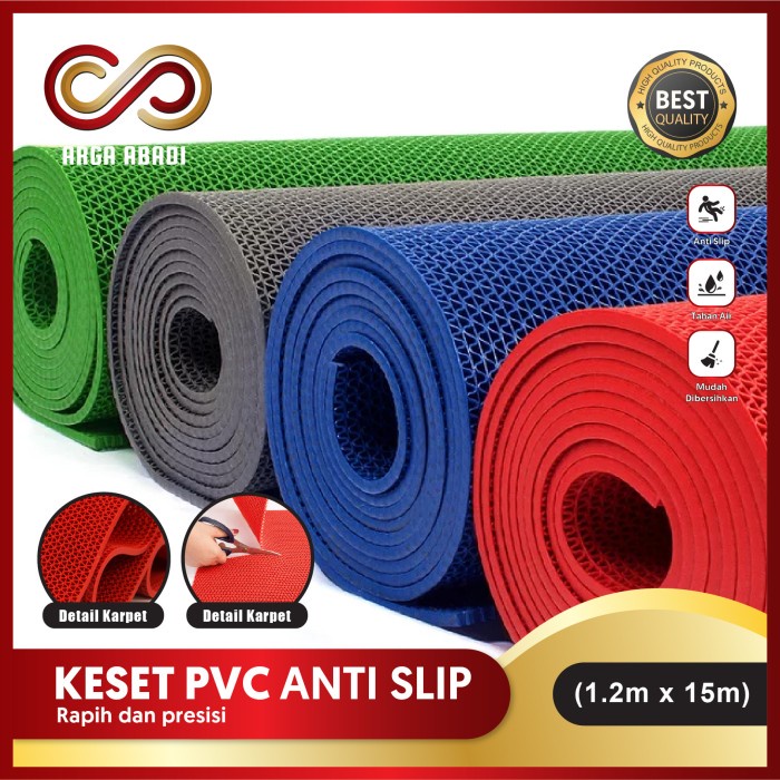 Jual Keset Anti Slip Pvc S Type Kamar Mandi Karpet Masjid Rol Shopee