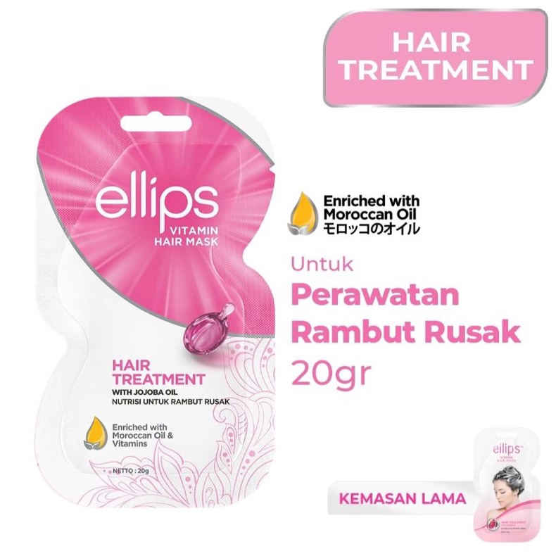 Jual Ellips Hair Mask Hair Treatment Sachet 20 gr Shopee Indonesia