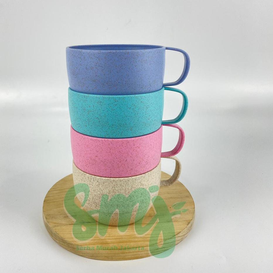 Promo SMJ - Teko Jerami 5 In 1 Gelas Cangkir Set Wadah Air Minum Sirup Teh Kopi Jus Lebaran