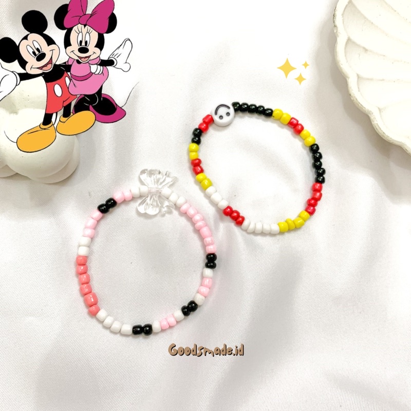 GELANG MANIK INSPIRED BY MICKEY MINNIE