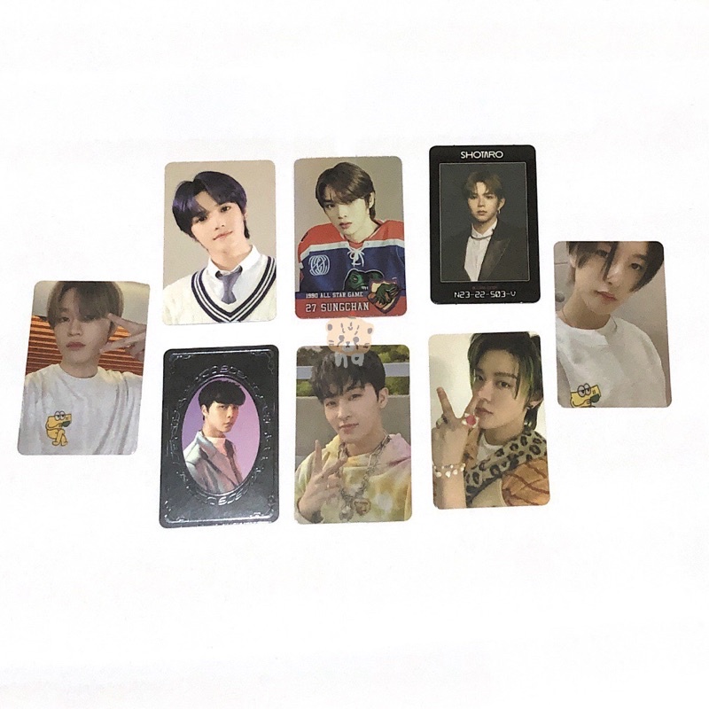 WTS JUAL SELL PC PHOTOCARD OFFICIAL NCT MARK YUTA RENJUN SUNGCHAN RENJUN SHOTARO ACCESS CARD BACK TO