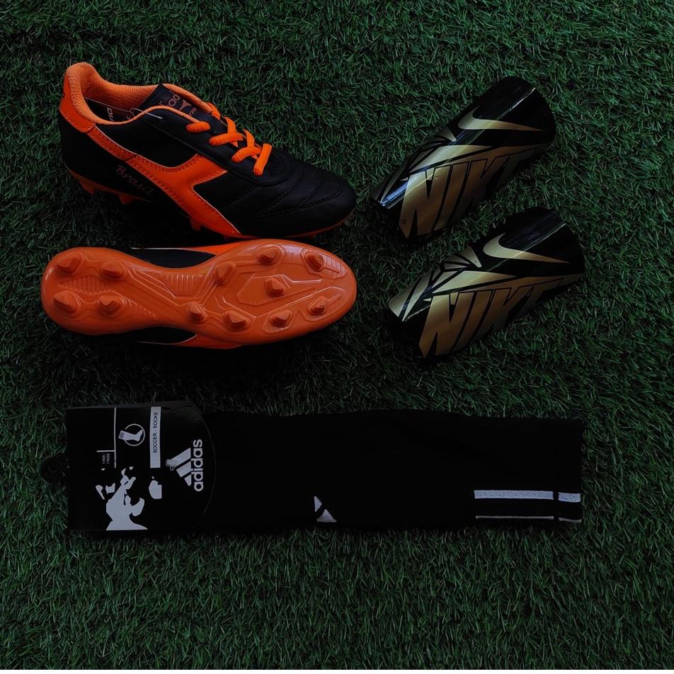 Terbaru - PAKET Sepatu bola anak KULIT // sepatu bola anak bahan kulit ナ