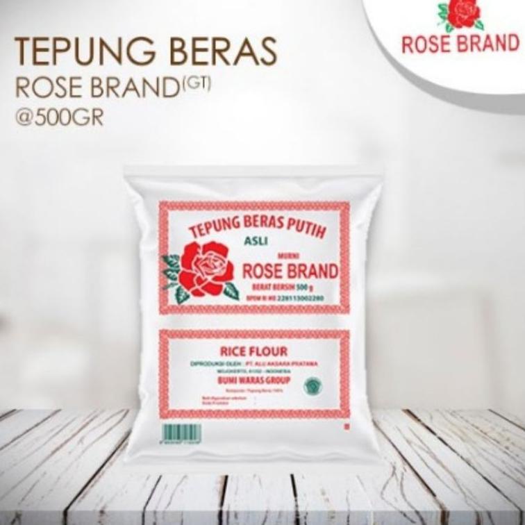 

⇈ Tepung Beras Rose brand 500gr gram