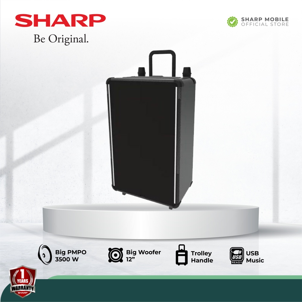 SHARP Trolley Series CBOX-TRB12CBL