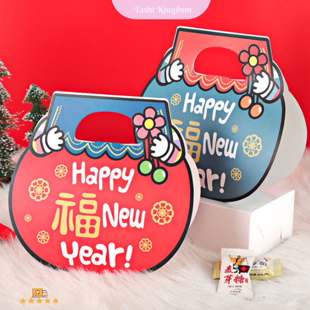 

Kotak kado china / kantong kado tahun baru / paper box hadiah cina / kantong fu kotak imlek