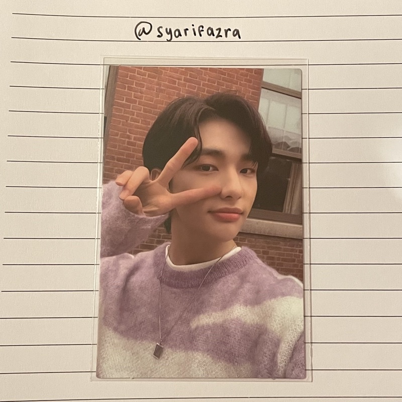 stray kids hyunjin go live double side b