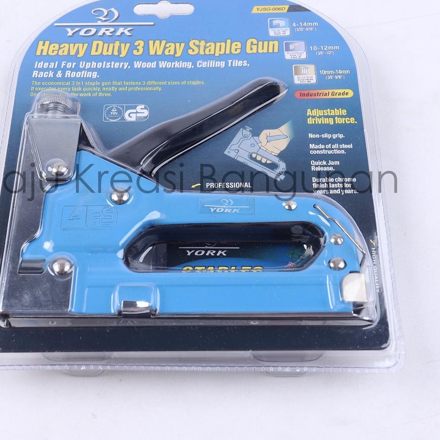 

DE9【 Staple Gun 3 Way Pistol Tembak Staples Stapler 3 in 1 Jok Kulit Hekter Heckter Tacker Heavy Duty SEGERA BELI