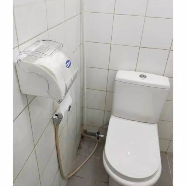 (SerbaSerbi)Box Tissu Roll Dispenser / Tempat Tissue Toilet Wc Tisu Gulung -Kamar Mandi