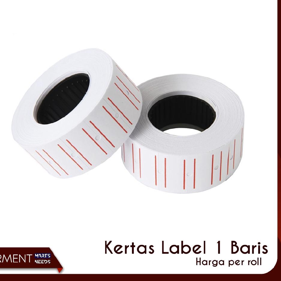 

ㅚ ISI LABEL HARGA ALAT PRICE LABELLER 1 Baris 10 ROLL ㅦ