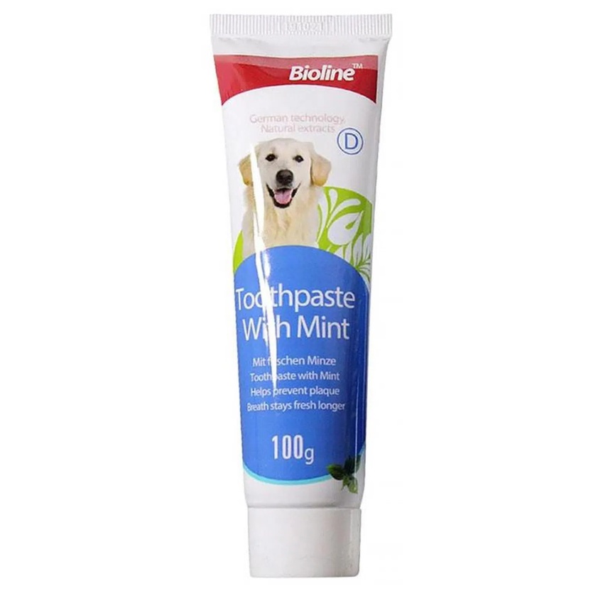 BIOLINE Odol Pasta Gigi Anjing Dog Toothpaste 100gr