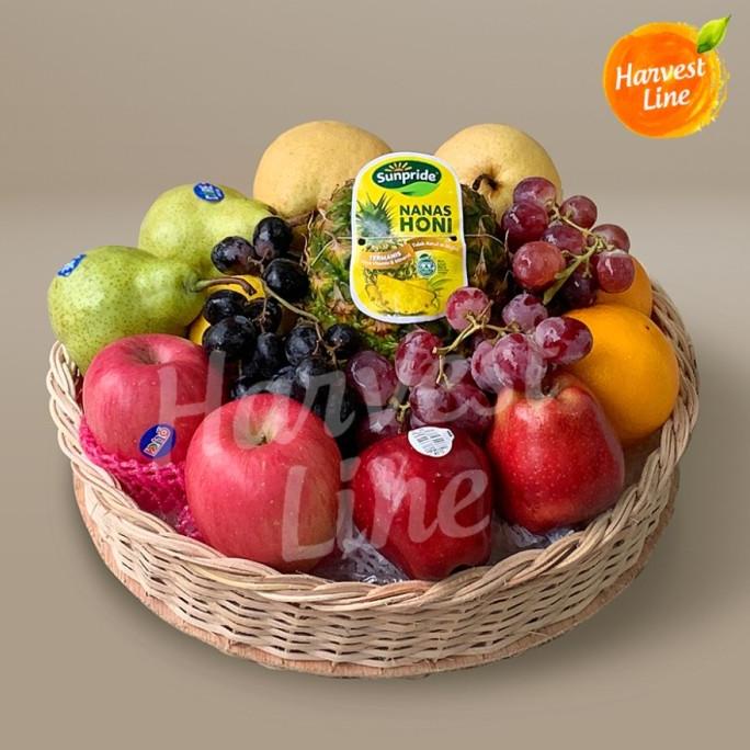 

PARCEL HAMPERS MEJA BUAH SEGAR + FREE KARTU UCAPAN [HARVEST LINE] HRT646TR