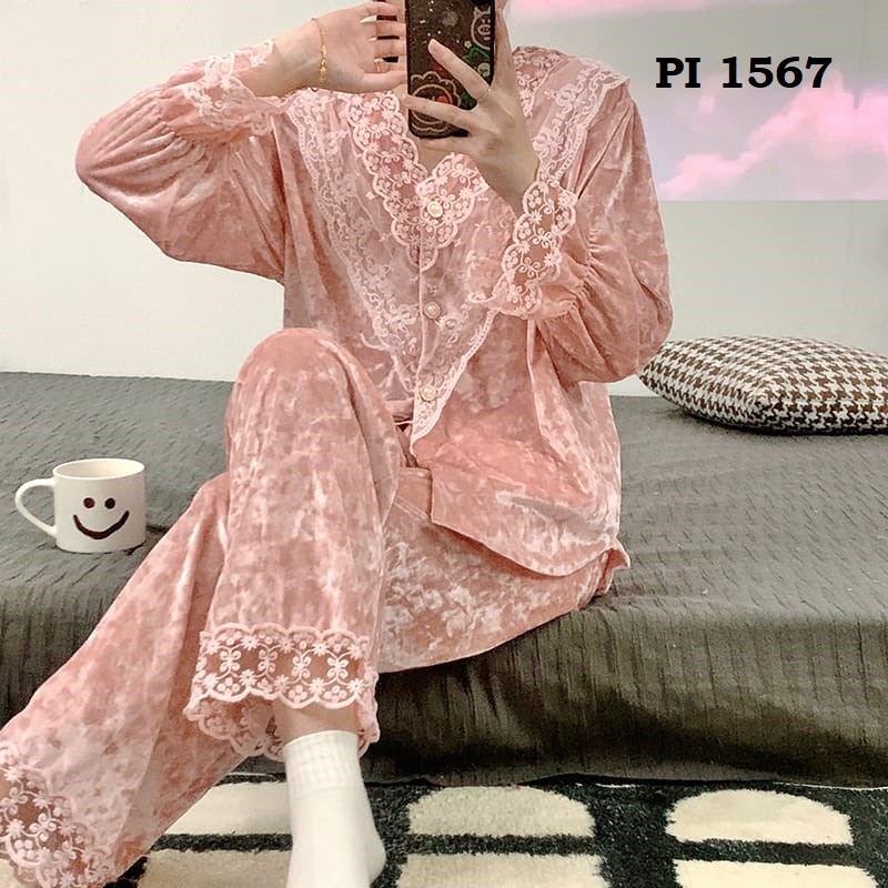 PIYAMA WANITA PP BLUDRU PI1567