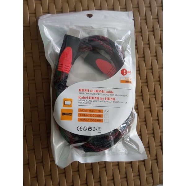 Kabel HDMI to HDMI 1m /1.5m/3m/5m Full HD 4K 1080P