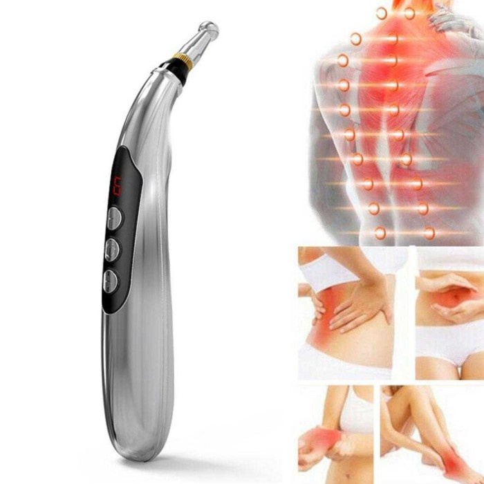 Alat Akupuntur Magnetic Therapy Pen Massager 9 Gears ORIGINAL TPB