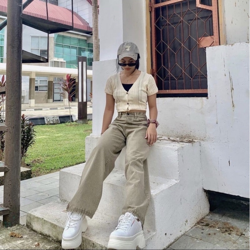 PRELOVED Celana Jeans Highwist Loose