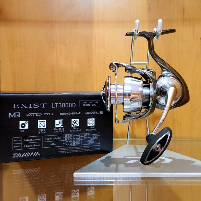 Jual Reel Spinning Daiwa Exist Lt New Made In Japan Shopee Indonesia