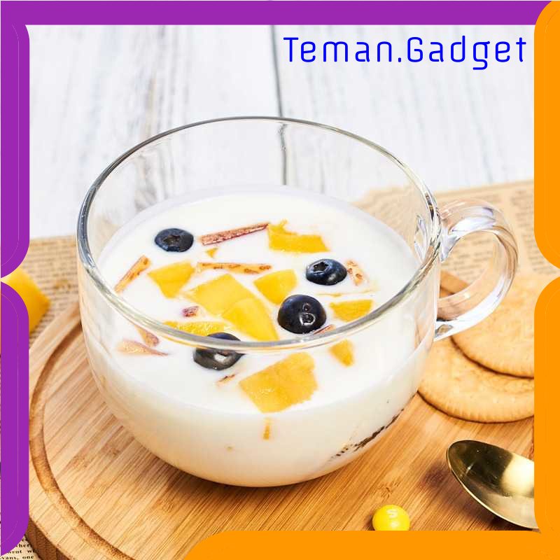 TG - DPR MDZF Gelas Cangkir Kopi Glass Coffee Mug 400ml - SB146