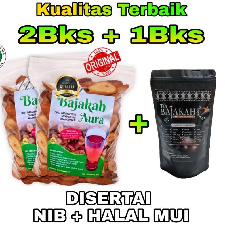 

[BAYAR DITEMPAT] 2Bks /1Kg Akar Bajakah/Bajakah + 1Bks Teh Bajakah ASLI KALIMANTAN
