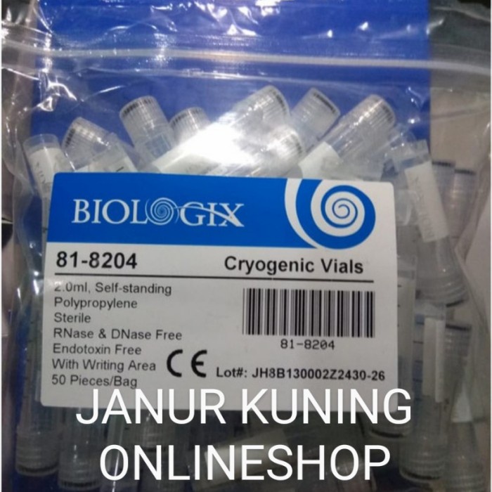 Lab Cryotube/ Cryogenic Vial 2,0Ml Sterile 81-8204 Biologix