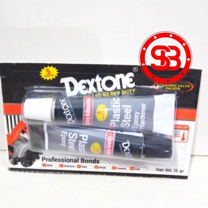 

ㅲ LEM BESI DEXTONE 5 MENIT EPOKSI 12gr / Lem Besi 5 menit Kering 12 gram MR98