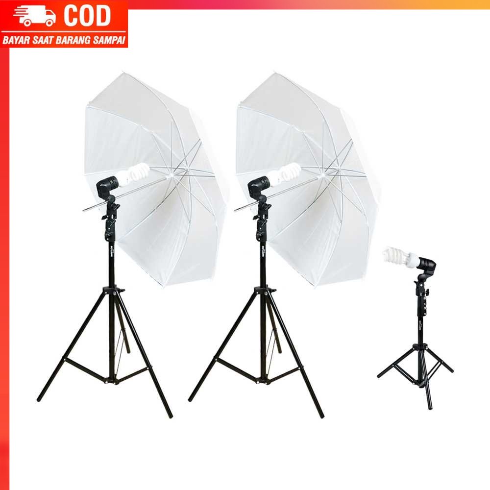 ( 100% BARANG ORI ) TaffSTUDIO Portrait Foto Studio Lighting Kit Youtube Vlog - VL-9004