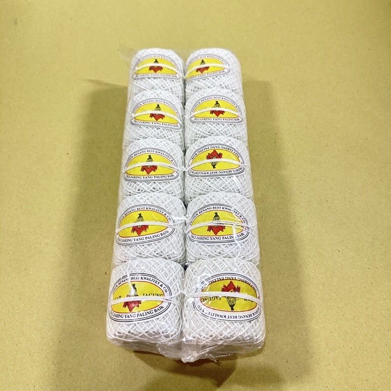 

Benang Bol Jagung Jumbo / Benang Kasur Putih isi 10 pcs