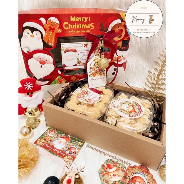 

MOMMY Hampers Natal Surabaya Cookies Hamper Christmas Kue Kering Nastar Bingkisan Chocochips Ready