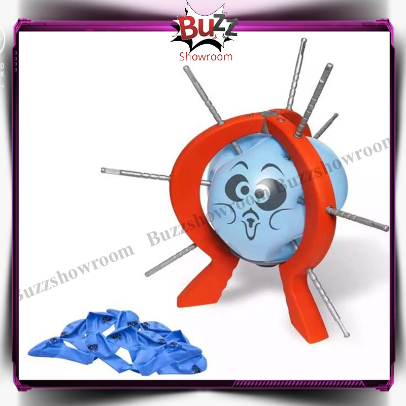 Boom Boom Balloon Challenge Game Don't Blow It Mainan Anak Dont Balon Blast Box