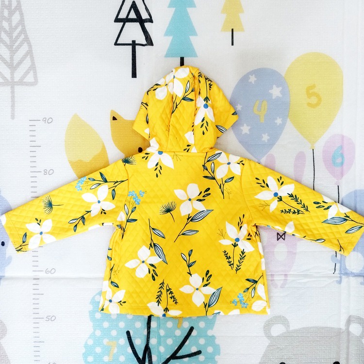 GOOGOO Satu Set Stel Pakaian Anak Perempuan Motif Bunga