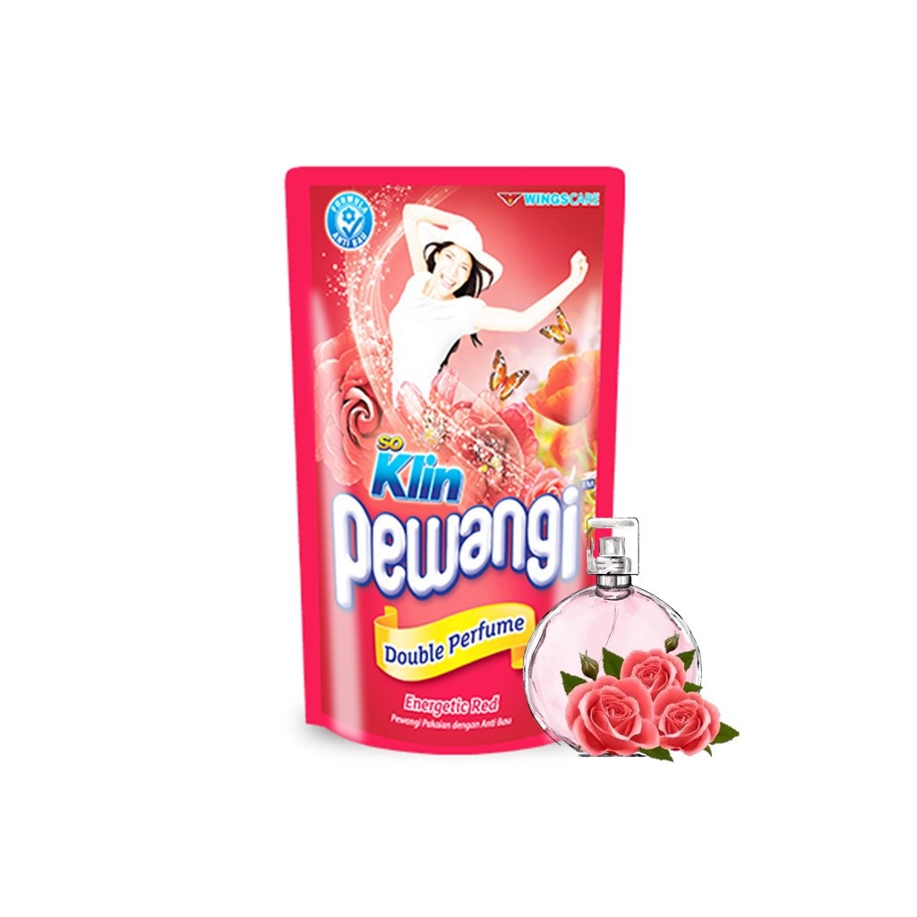 So Klin Pewangi Energetic Red Pouch 800 mL