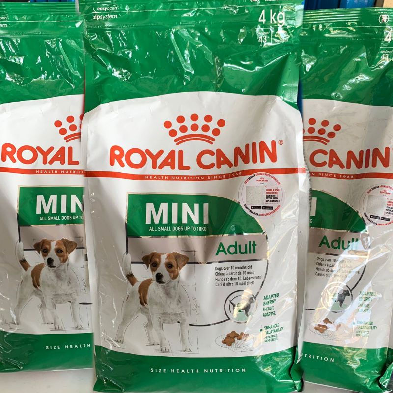 ROYAL CANIN MINI ADULT 4KG 4 KG FRESHPACK BUAT ANJING RAS MINI