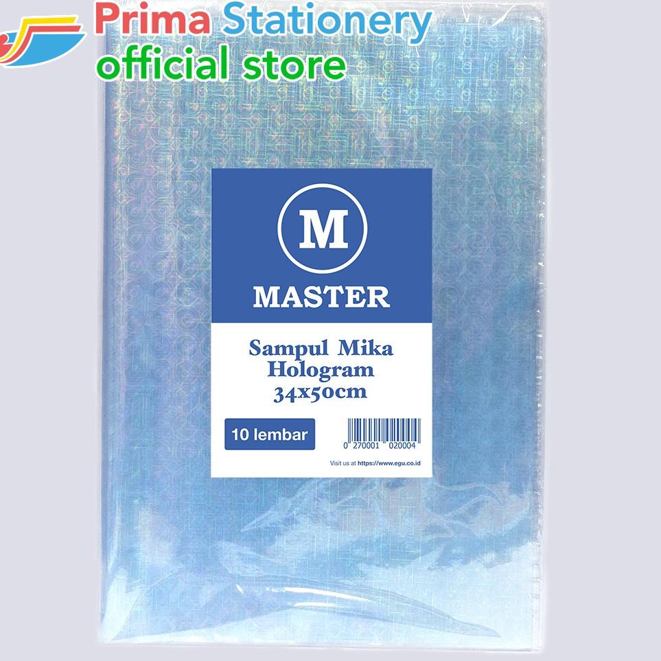 

(S-Q6Q)[✓] Master Sampul Buku Mika Hologram 34x50cm - Plastik Book Cover trending