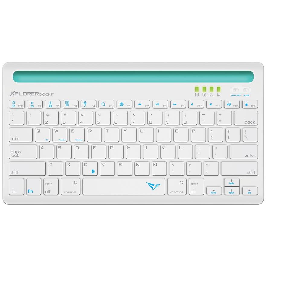 Paket Surprise Alcatroz Wireless Keyboard Xplorer Dock 1 BT [ 2 Tahun Garansi Resmi ] [ Product of Singapore ]