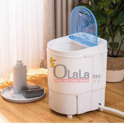 ( OJE ) MESIN CUCI MINI WASHING MACHINE TRAVELLING HEMAT ENERGI 4.5kg TM-45288