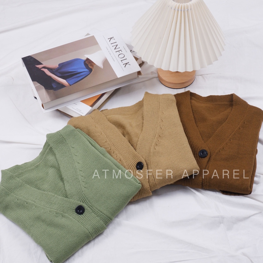Zara Knit Cardigan Rajut Crop Wanita | Kardigan Rajut Wanita | Atasan Rajut Import Wanita | Knitwear