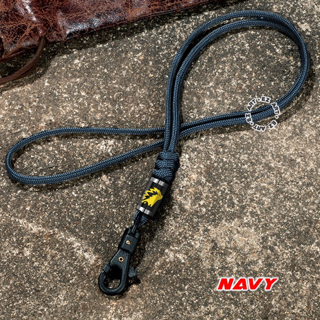 LANYARD LOGO ESPORT GANTUNGAN ID CARD / NAME TAG / HP TALI PARACORD BISA CUSTOM NAMA