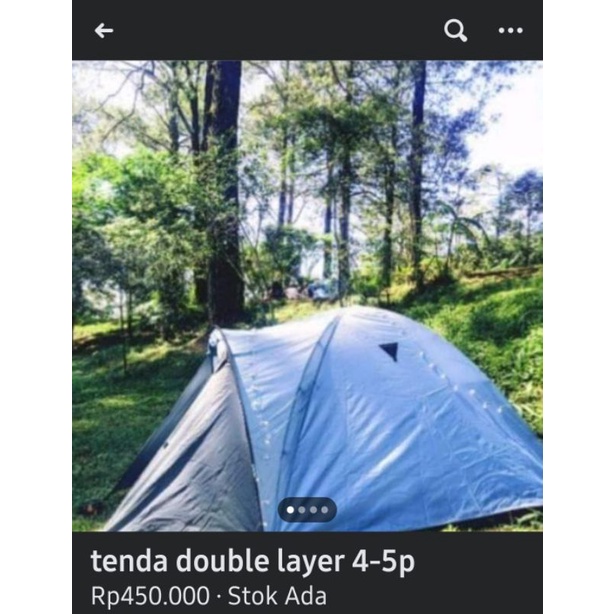 Tenda 4-5 p