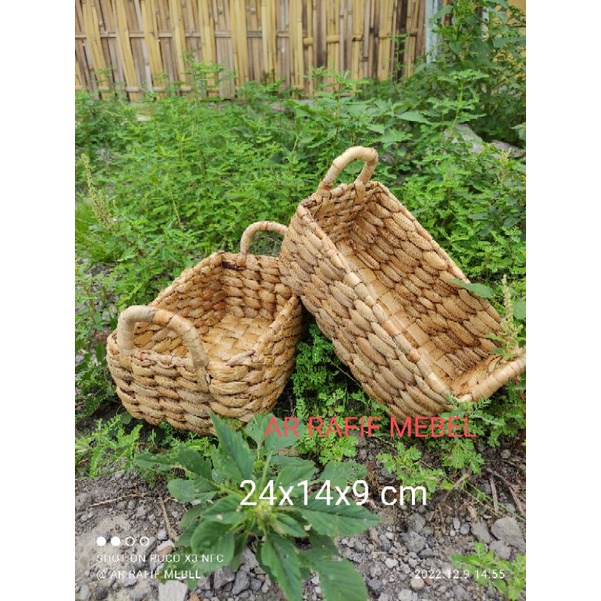 hampers enceng gondok / tray enceng gondok / parcel enceng gondok