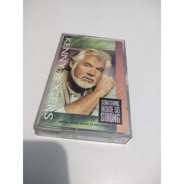 kaset pita kenny rogers / something inside so strong