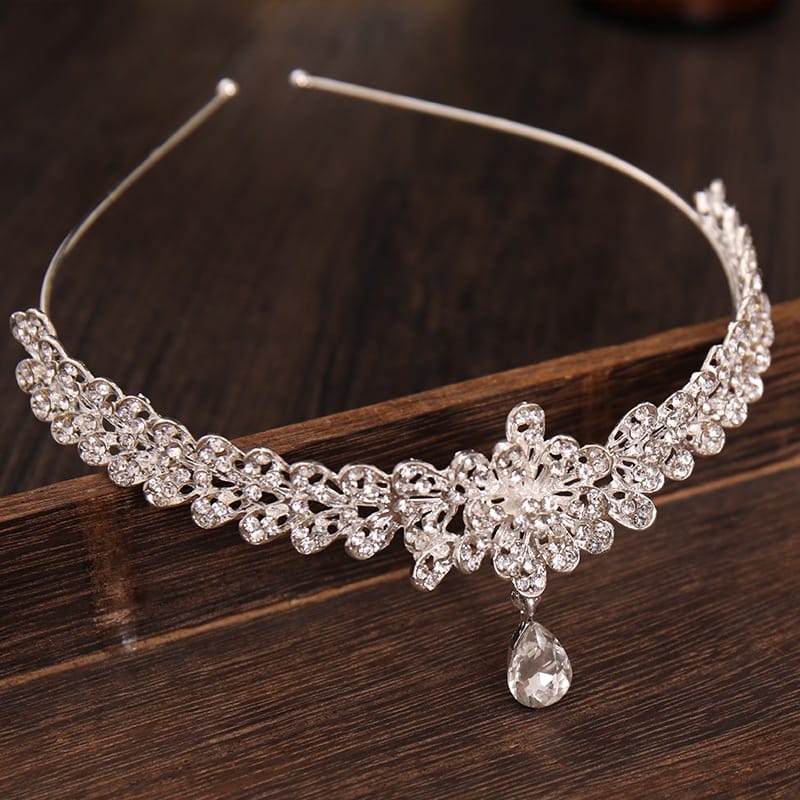 Alyssa headband - mahkota bridesmaids mahkota pengantin