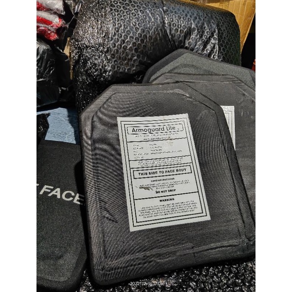 Plat / plate AGL kevlar untuk rompi bodyvest body vest LEVEL 4 Standar satgas tni brimob plat baja /