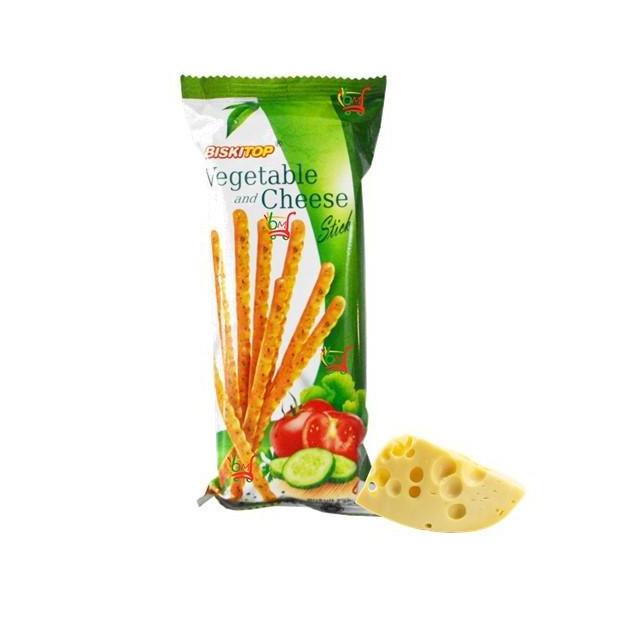 

↜ Biskitop Biskuit Stik Vegetable and Cheese 6 x 60 gr ←