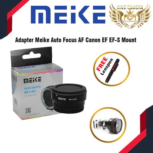 Adapter Meike Auto Focus Af Canon Ef Ef-S Mount Lens To Eos M Ef-M Adapter