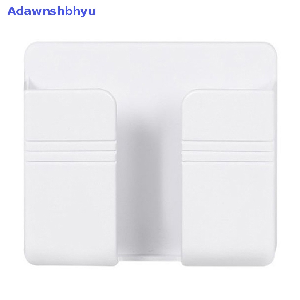 Adhyu Kotak Penyimpanan Yang Dipasang Di Dinding Remote Control Case Phone Plug Charging Holder Rack New ID