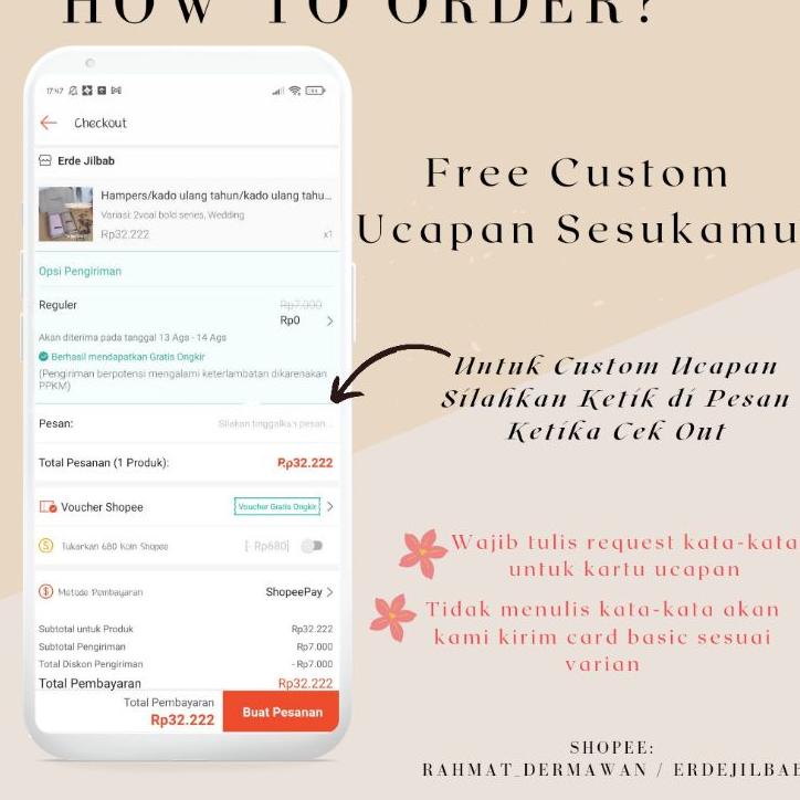 

PROMO SPESIAL HAMPERS HIJAB KADO JILBAB MURAH ✩ 864