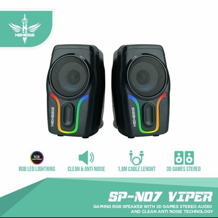 SPEAKER GAMING RGB SP-N07 VIPER (SP GN07)