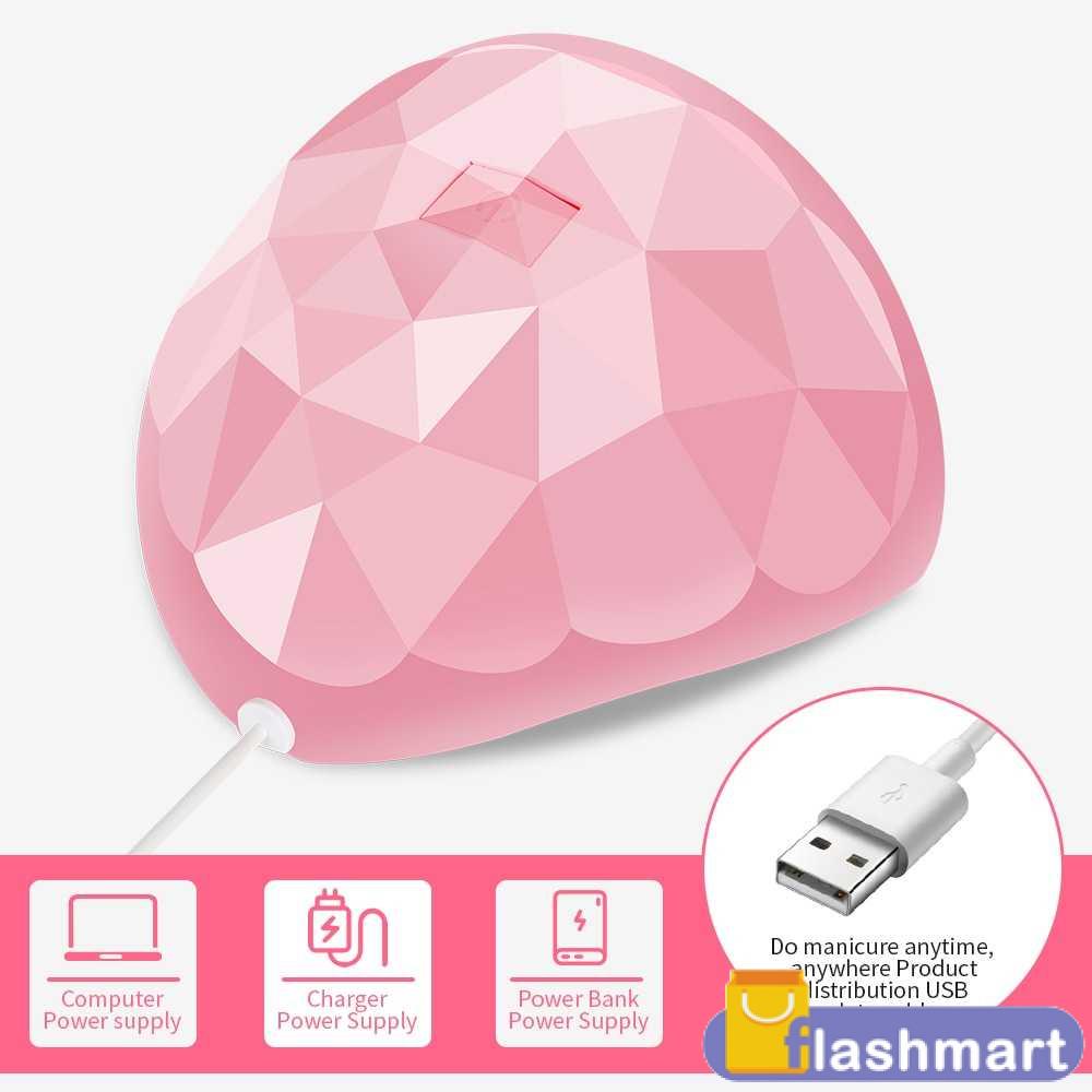 Flashmart Pengering Kutek UV Lamp Nail Dryer USB Charge 54W - MINI-802
