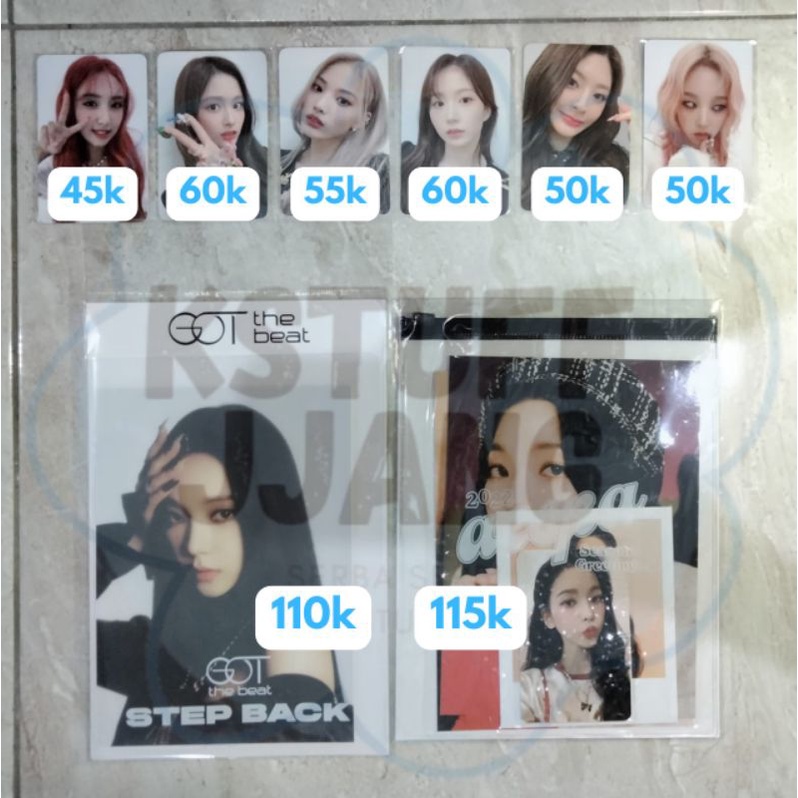 [CLEARANCE SALE BACA DESKRIPSI] SG22 SEASON GREETING 2022 PHOTOPACK PP PC HOLO GOT KARINA POB KTOWN 