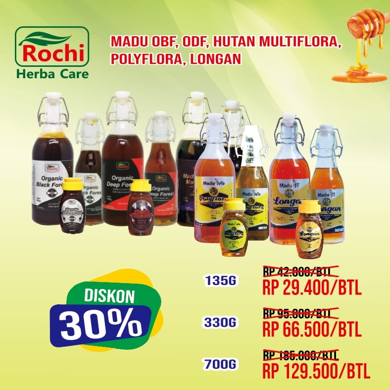 

Organic Black Forest Super Madu Hitam Murni Mentah Hutan Sialang Riau II Bergaransi Teruji Lab 700gr